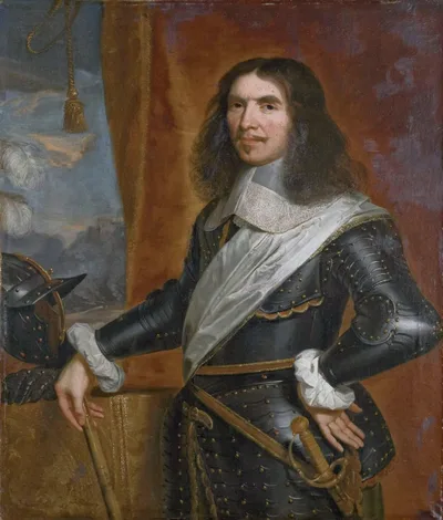 Equestrian Portrait of Henri De La Tour D"auvergne, Vicomte De Turenne by Adam van der Meulen