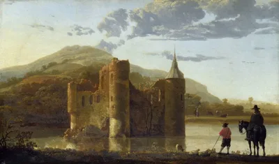 Ubbergen Castle by Aelbert Cuyp