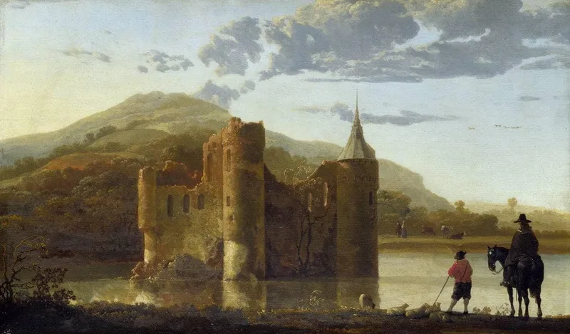 Ubbergen Castle by Aelbert Cuyp