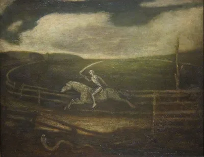 The Race Track (Death on a Pale Horse) by Albert Pinkham Ryder