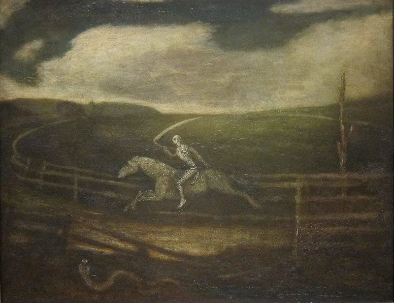 The Race Track (Death on a Pale Horse) by Albert Pinkham Ryder