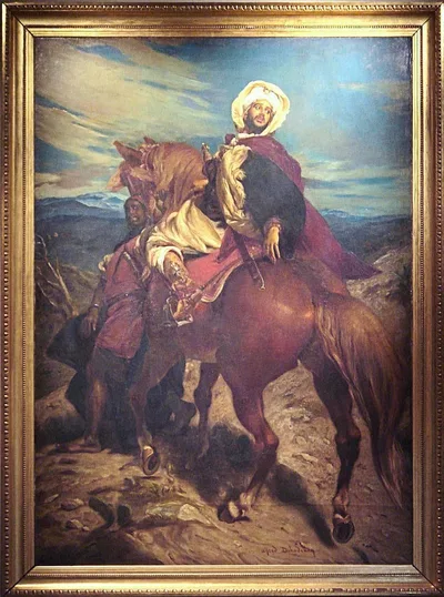 King Boabdil’s farewell to Granada by Alfred Dehodencq