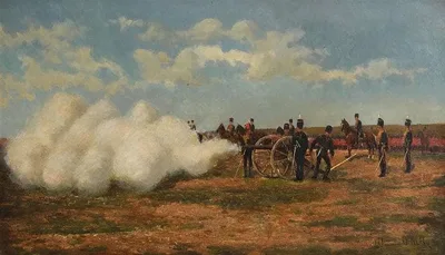 Royal Horse Artillery by Aloysius O"Kelly