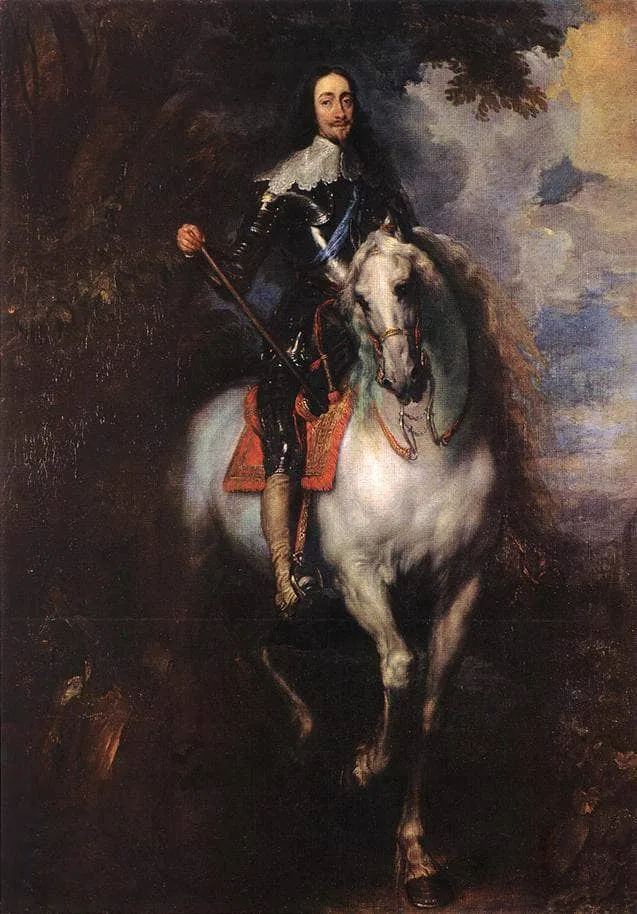 Equestrian Portrait of Charles I, King of England by Anthony van Dyck, 1640