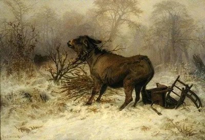 Óleo Sobre Lienzo by August Friedrich Schenck