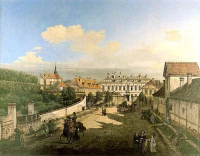 The Blue Palace by Bernardo Bellotto