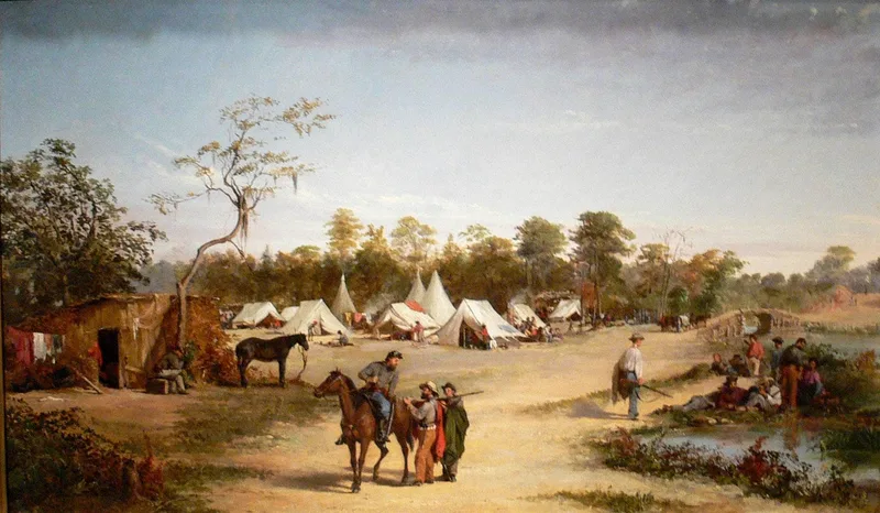 The 59th Virginian Infantry by Conrad Wise Chapman, 1867