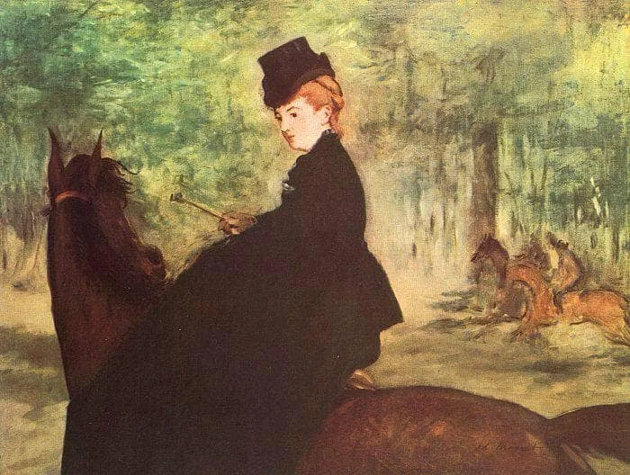 The Horsewoman by Edouard Manet, 1875