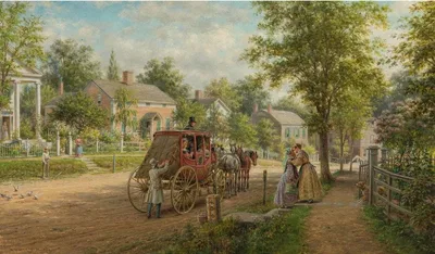 Home Again by Edward Lamson Henry