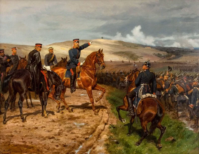 Giving the Orders by Emil Hünten