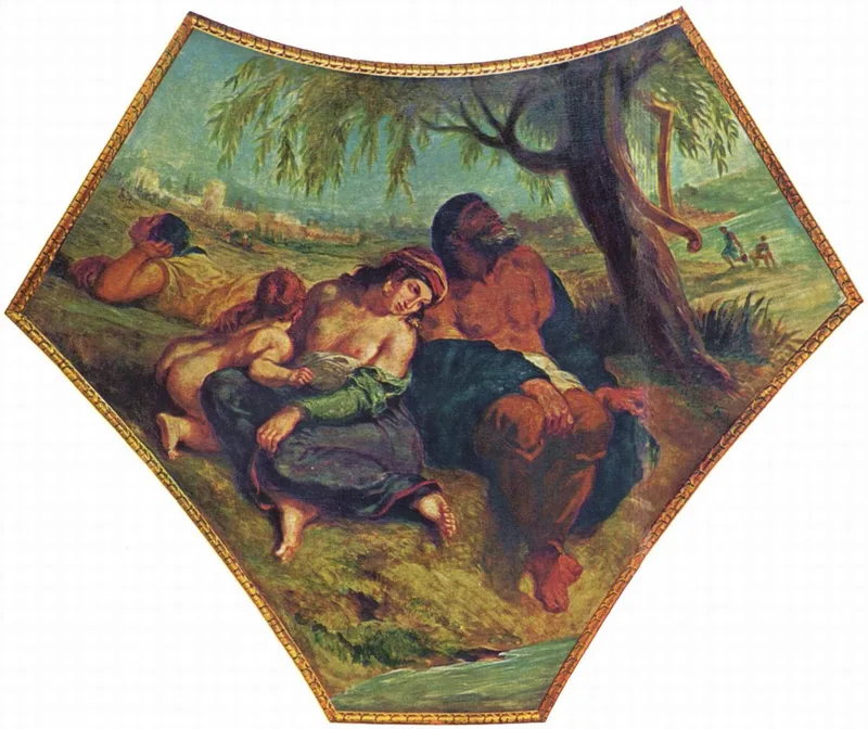 Babylonian Captivity by Eugene Delacroix