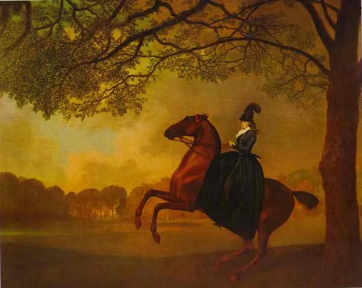 Laetitia, Lady Lade by George Stubbs, 1793
