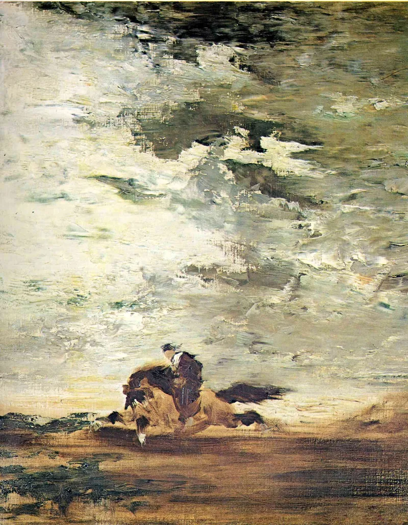 Horseman by Gustave Moreau