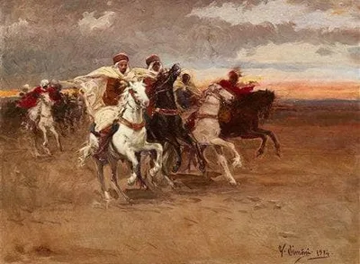 Charging cavaliers by Gustavo Simoni