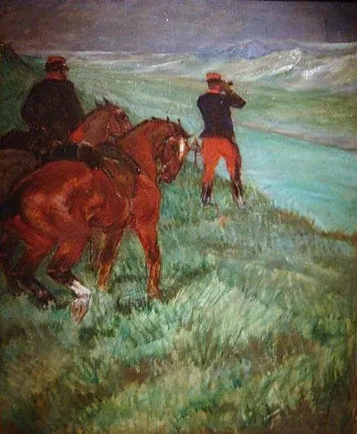 Observation Fabre, Reserve Officer by Henri de Toulouse-Lautrec