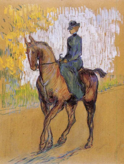 Amazone by Henri de Toulouse-Lautrec