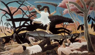 War or the Ride of Discord by Henri Rousseau