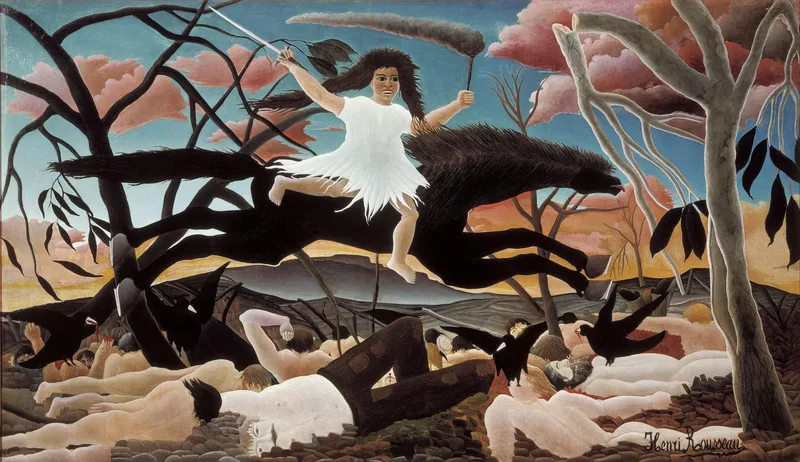 War or the Ride of Discord by Henri Rousseau, 1894