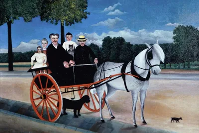 Old Man Juniet’s Trap by Henri Rousseau