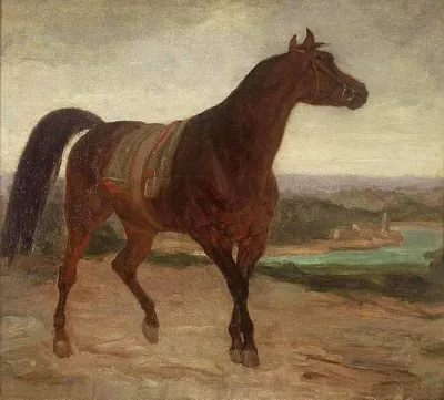 Gniady Koń by Henryk Rodakowski