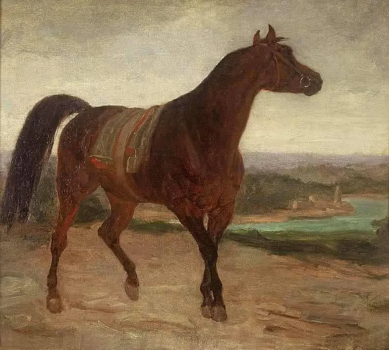 Gniady Koń by Henryk Rodakowski
