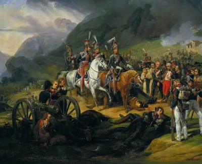 The Battle of Somosierra, Peninsular War, 30 November 1808 by Horace Vernet