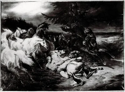 Mazeppa by Horace Vernet