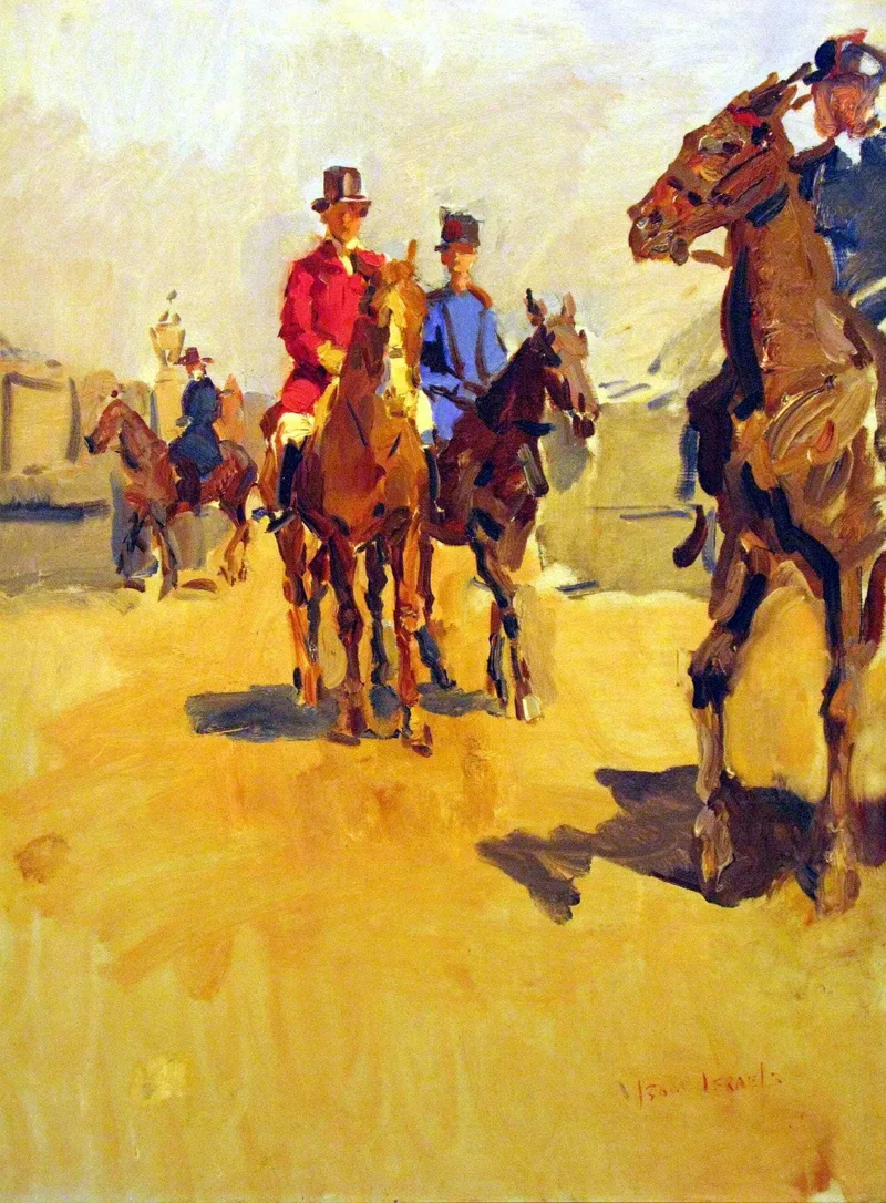 The Hunt’s Return by Isaac Israels, 1928