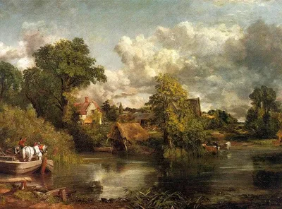 The White Horse by John Constable