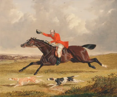 Foxhunting- Encouraging Hounds by John Frederick Herring Sr.