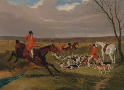The Suffolk Hunt - The Death by John Frederick Herring Sr.