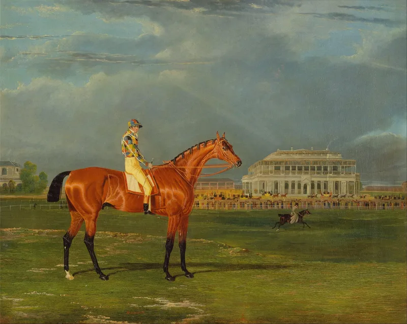 Memnon, with William Scott Up by John Frederick Herring Sr., 1825