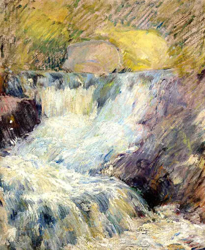 Horseneck Falls by John Henry Twachtman