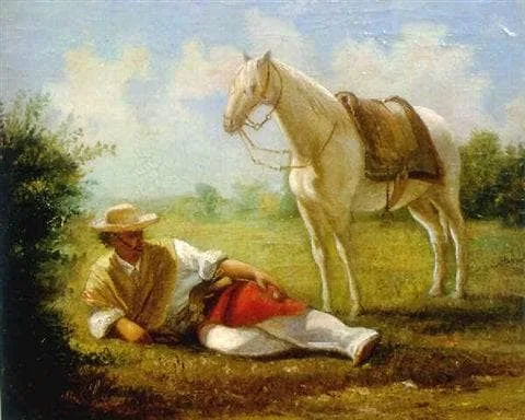 Descanso by Juan Manuel Blanes