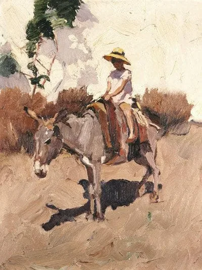The Donkey by Nikolaos Lytras