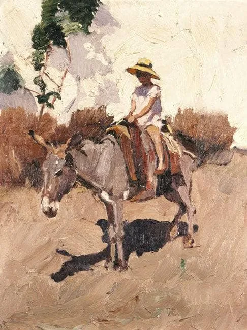 The Donkey by Nikolaos Lytras