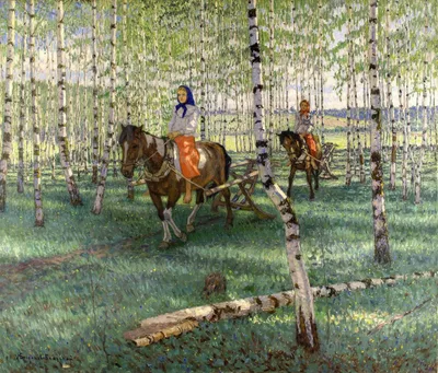 To work by Nikolay Bogdanov-Belsky