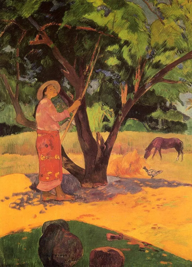 The lemon picker by Paul Gauguin, 1891
