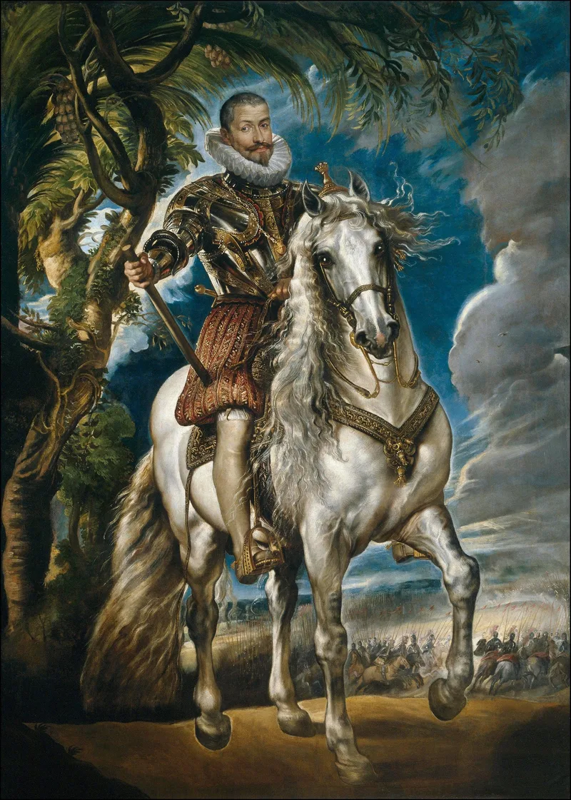 Equestrian Portrait of the Duke of Lerma by Peter Paul Rubens, 1603