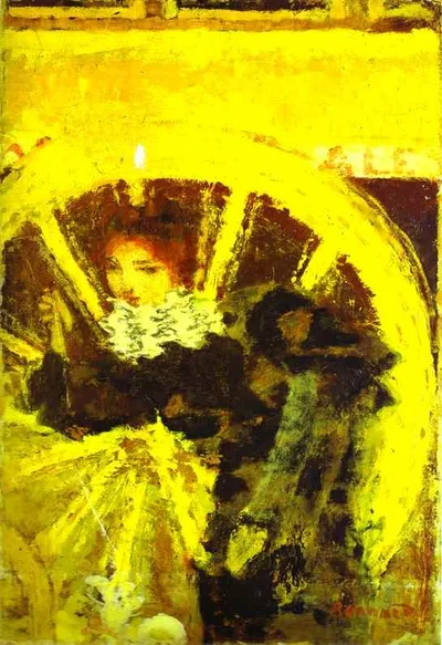 Carriage Horse by Pierre Bonnard