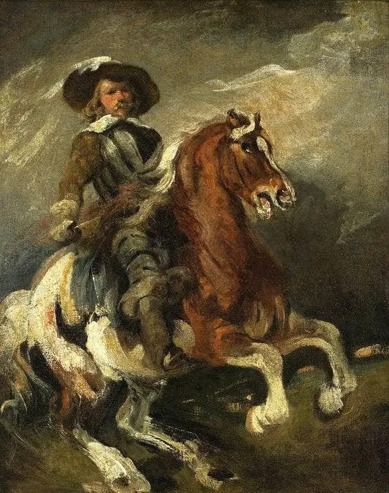 Reiter by Piotr Michałowski, 1840