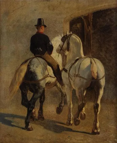postilion by Piotr Michałowski