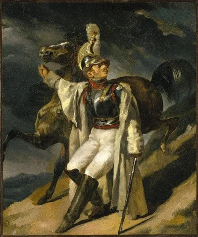 The Wounded Cuirassier by Théodore Géricault