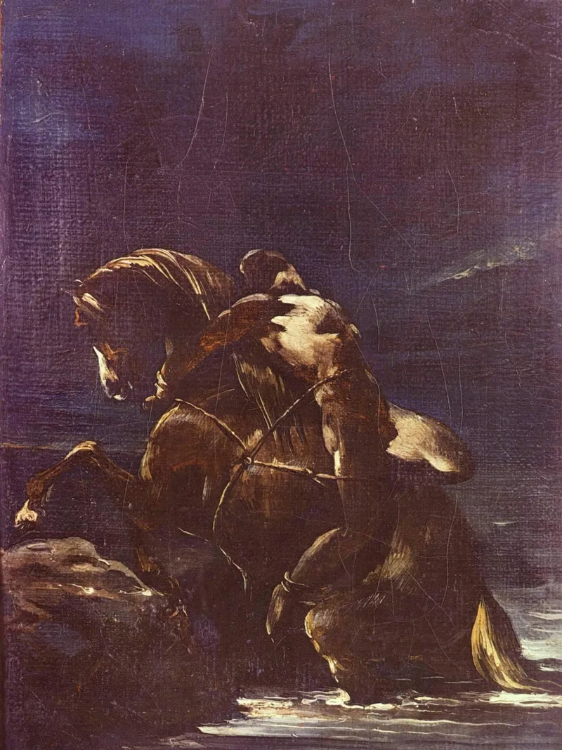 The Page Mazeppa by Théodore Géricault, 1820