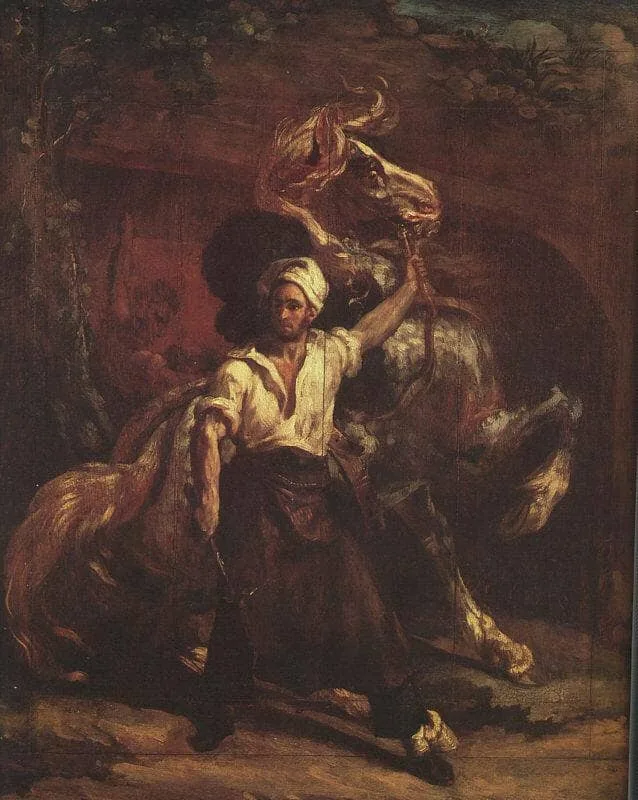 The Blacksmith’s Signboard by Théodore Géricault, 1814