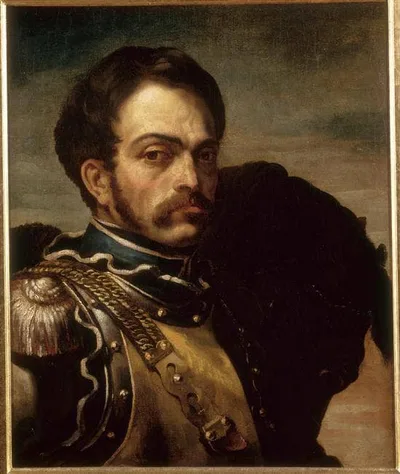 Portrait of a Carabinier by Théodore Géricault