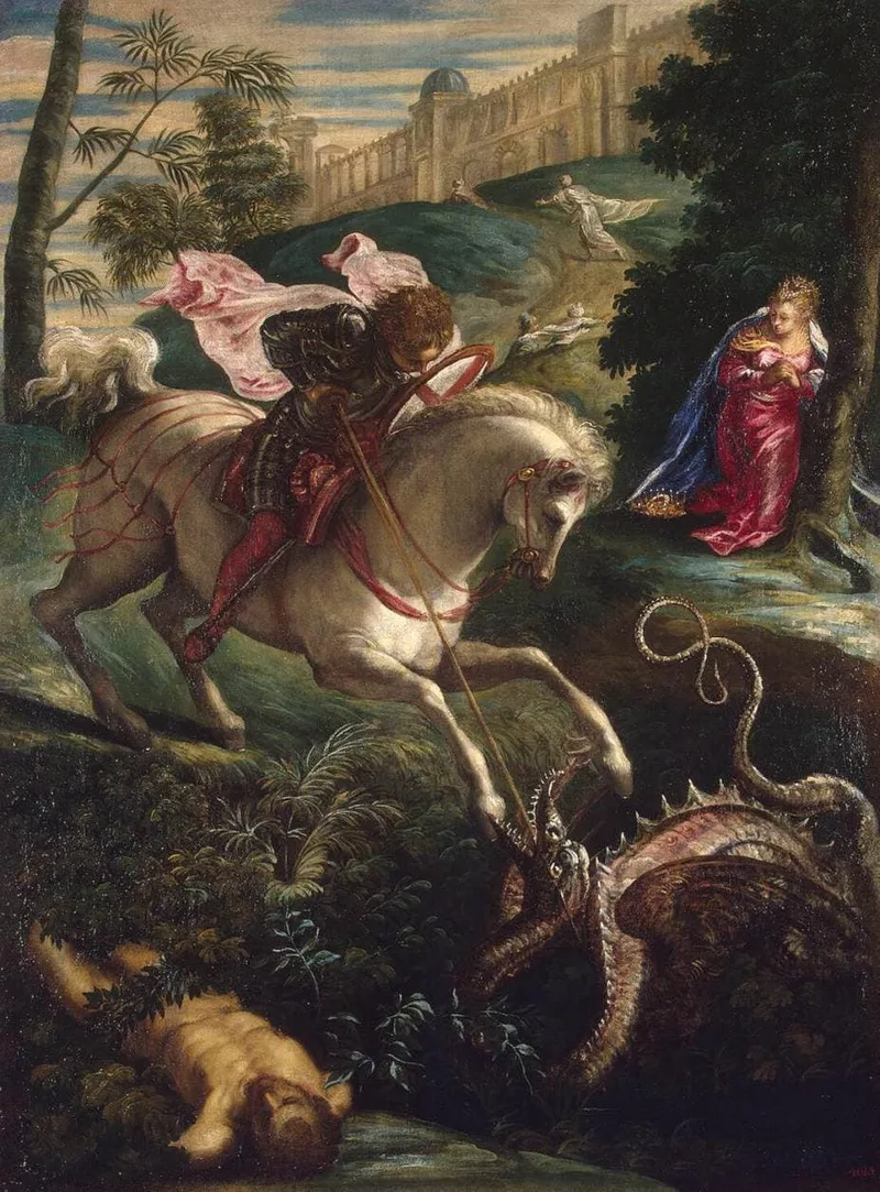 St George by Tintoretto, 1544