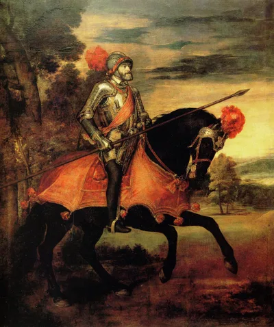 Emperor Charles V at Muhlberg by Titian