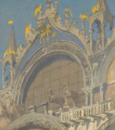 Horses of St. Mark"s, Venice by Walter Sickert