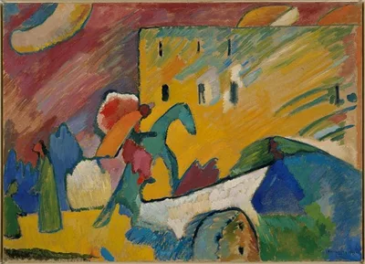 The Blue Rider by Wassily Kandinsky